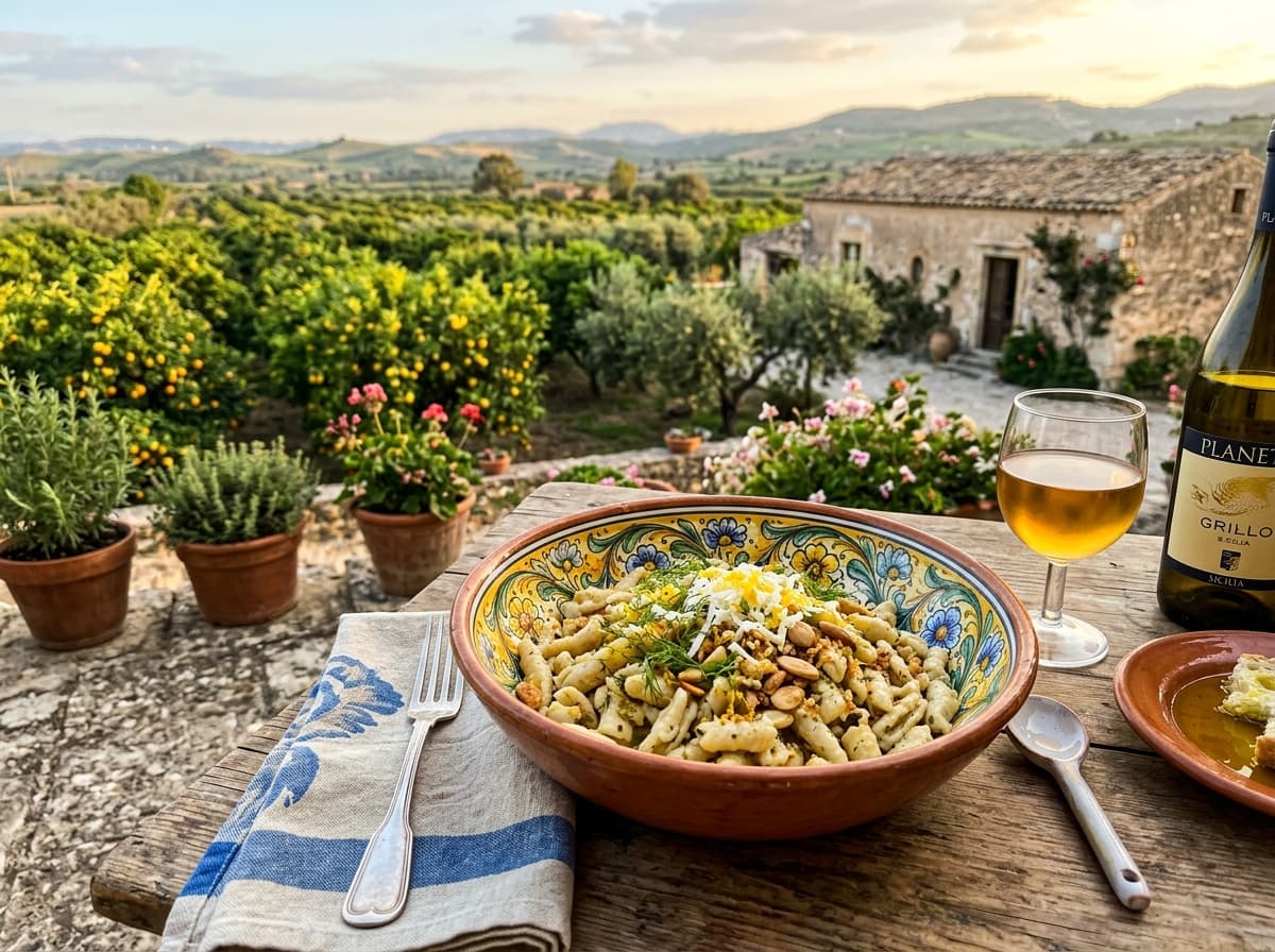 Esperienza Completa: Tour Tenuta + Pranzo Rustico nel Baglio